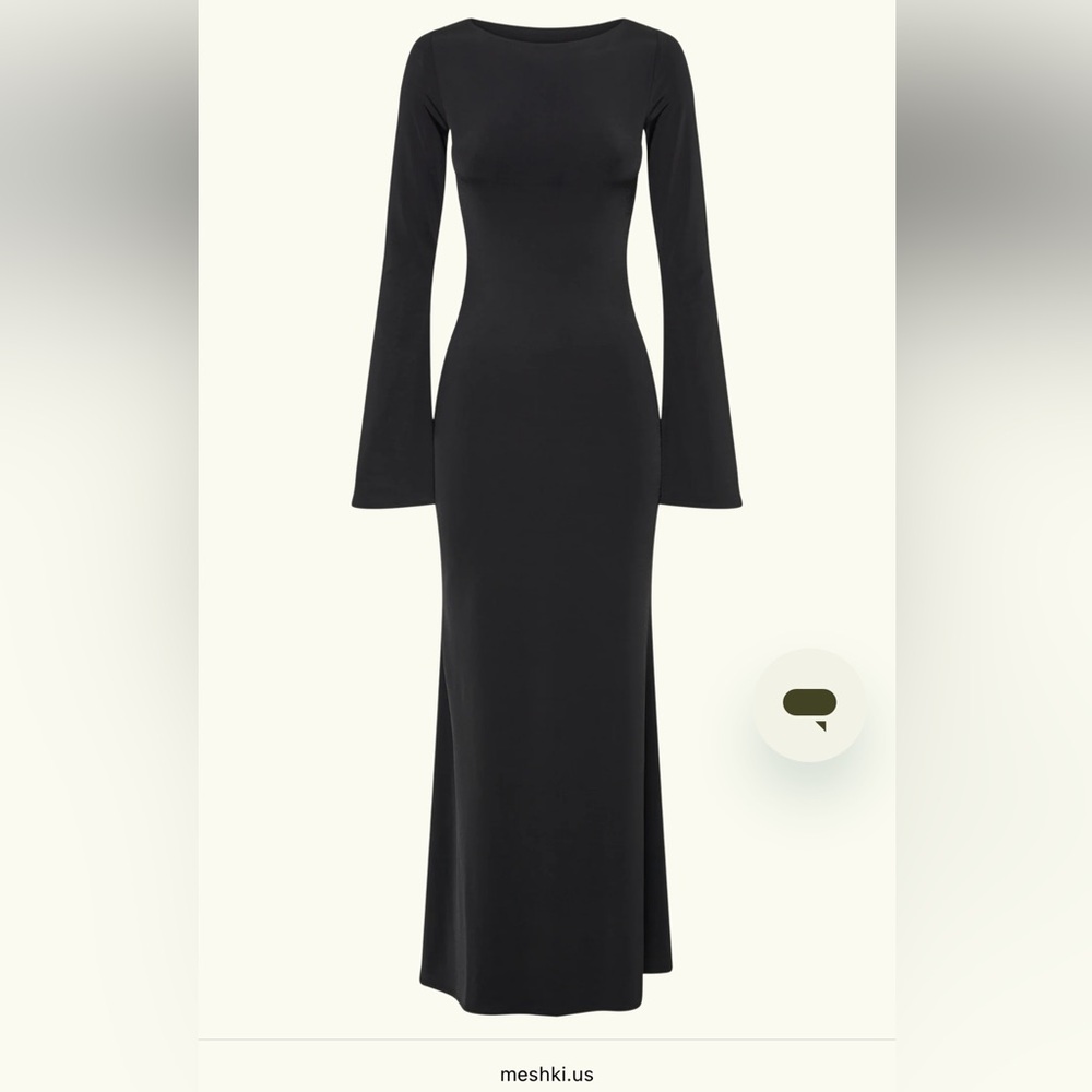 MESHKI Tarna Fishtail Maxi Dress